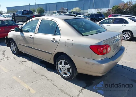 2005 Toyota Corolla Ce from USA, damaged, VIN 2T1BR32E85C462831